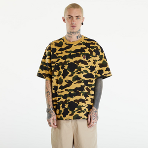 A BATHING APE 1St Camo One Point Tee リラックス Yellow
