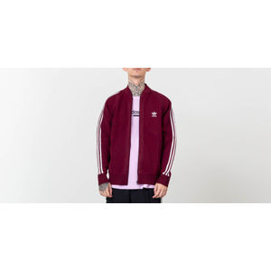 adidas Black Friday Knitted Track Top Maroon
