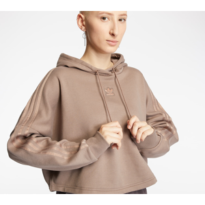 adidas Cropped Hoodie Trace Brown