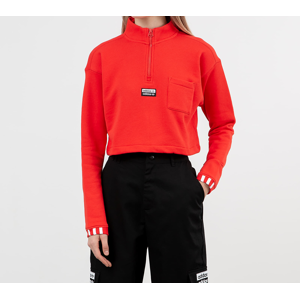 adidas Cropped Sweatshirt Active Red