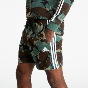 adidas Essentials French Terry Camouflage Shorts Legacy Green