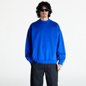 adidas One Fleece Basketball Crewneck Sweatshirt UNISEX Lucid Blue