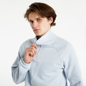 adidas Originals Adicolor Classics Front and Back Trefoil Half-Zip Sweatshirt Halo Blue