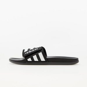 adidas Originals Adilette Comfort Adjustable Slides Black Stone Washed No Length