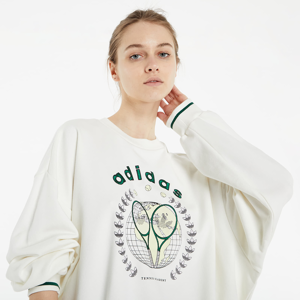 adidas Tennis Graphic Sweater Off White