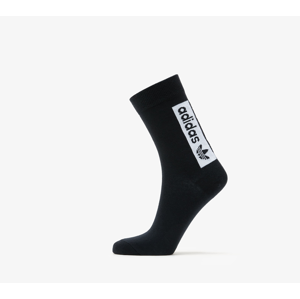 adidas Thin Crew Socks 2 Pack White/ Black
