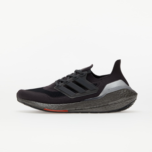 adidas UltraBOOST 21 Carbon/ Carbon/ Solar Red