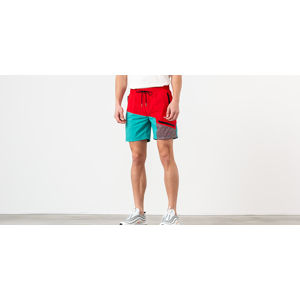 Aimé Leon Dore Zipper Pocket Shorts Mineral Red/ Tropical Green