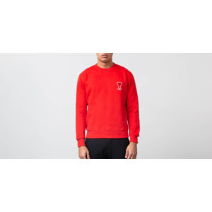 Alexandre Mattiussi De Coeur Patch Sweater Red