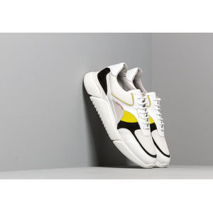 AXEL ARIGATO Genesis Sneaker Leather White/ Black/ Yellow