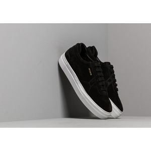 AXEL ARIGATO Platform Sneaker Suede Leather Black
