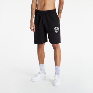 Blood Brother Fox Embroidery Shorts Joggers Black