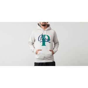 by Parra Painterly Script Hooded Sweater Oatmeal