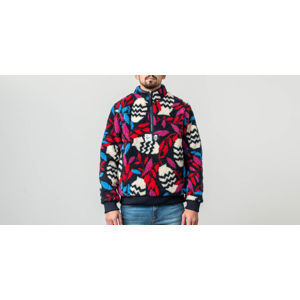 by Parra Sherpa Fleece Still Life With Plant Pullover Multi Color