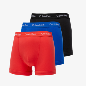 Calvin Klein 3-Pack Trunk Blue/ Red / Black