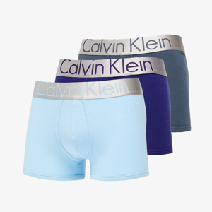 Calvin Klein 3 Pack Trunks Blue