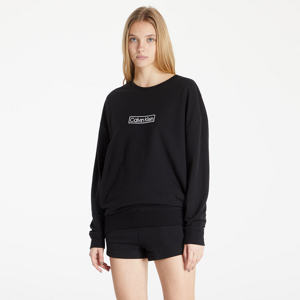 Calvin Klein Box Logo L/S Sweatshirt Black