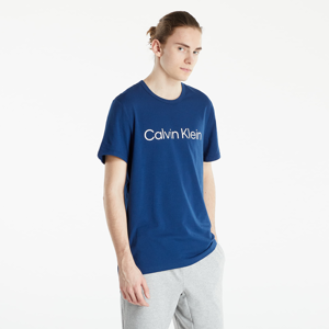 Calvin Klein Ckr Steel Loungewear S/S Crew Neck Blue Shadow