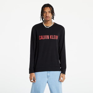 Calvin Klein Intense Power Lounge L/S Sweatshirt Black/ Strawberry Shake
