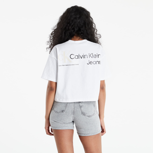 Calvin Klein Jeans Back Urban Logo Tee Bright White