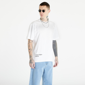 Calvin Klein Jeans Blurred Colored S/S T-Shirt White