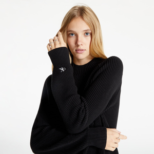 Calvin Klein Jeans Chevron Premium Cotton Sweater Ck Black