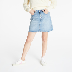 Calvin Klein Jeans Hr Mini Skirt Denim Light