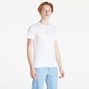 Calvin Klein Jeans Micro Branding Essential Shortsleeve Tee Bright White