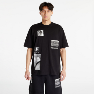 Calvin Klein Jeans Multi Landscape Grap Short Sleeve T-Shirt Black