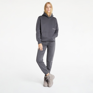 Calvin Klein Jeans Off Placed Monogram Hoodie Gray Pinstripe