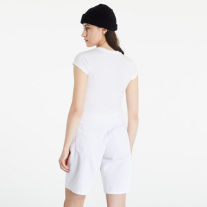 Calvin Klein Jeans Stacked Logo Tight Tee Bright White