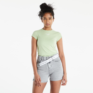 Calvin Klein Jeans Stacked Logo Tight Tee Jaded Green