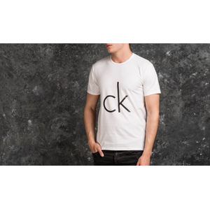 Calvin Klein Logo Shortsleeve Crew T-Shirt White