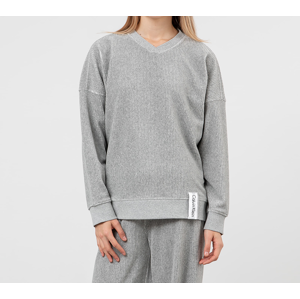 Calvin Klein Long Sleeve Lounge Sweatshirt Grey Heather