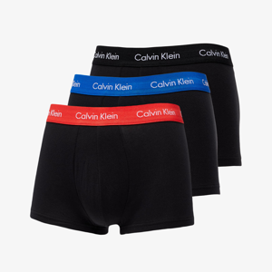 Calvin Klein Low Rise 3-Pack Trunk Black