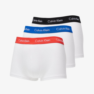 Calvin Klein Low Rise 3-Pack Trunk White