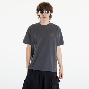 Carhartt WIP Nelson Short Sleeve T-Shirt UNISEX Charcoal Garment Dyed