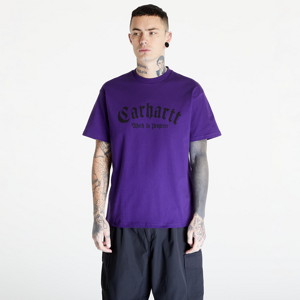 Carhartt WIP S/S Onyx T-Shirt UNISEX Tyrian/ Black