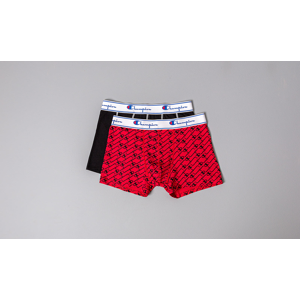 Champion 2 Pack Boxers Red/ Black