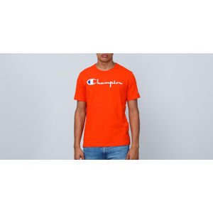 Champion Crewneck T-Shirt Fire Orange