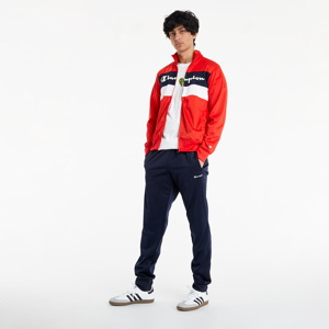 Champion Legacy Tracksuits Red/ Navy/ White