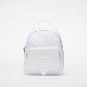 Chiara Ferragni Nylon + Patent Pu Bag White