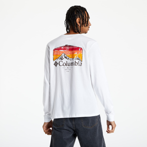 Columbia Pikewood™ Graphic Long Sleeve White/ Hikers H