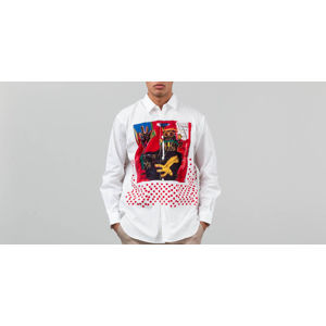 Comme Des Garçons SHIRT x Jean-Michael Basquiat Longsleeve Shirt Print White