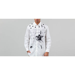 Comme des Garçons x Jean-Michel Basquiat Longlsleeve Shirt Poplin Print White