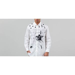 Comme des Garçons x Jean-Michel Basquiat Longsleeve Shirt Poplin Print White