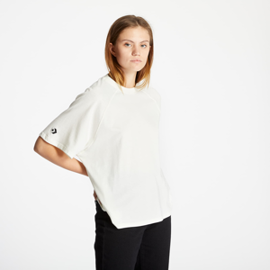 Converse Shapes Box Cropped Tee Off White