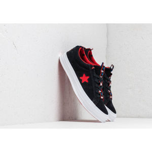 Converse x Hello Kitty One Star OX Black/ Fiery Red/ White