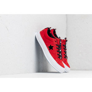 Converse x Hello Kitty One Star OX Fiery Red/ Black/ White