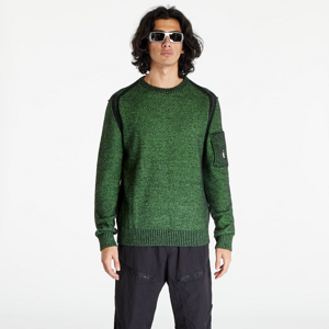 C.P. Company Fleece Knit Jumper Classic Green